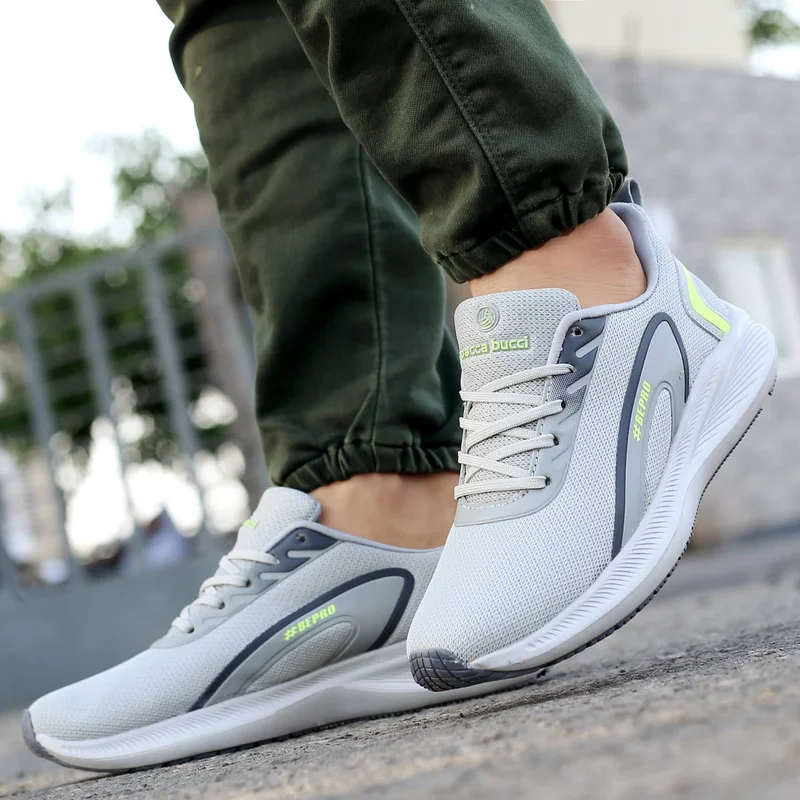 Bacca Bucci Grey Essential Versatile Shoes for All Activities for Men | Best Price UAE